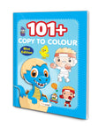 101+ Copy to Colour  Blue Edition : Creative Colouring Book for Preschool, Fun Activity Book for Kids, UKG Art Book for Kids, 