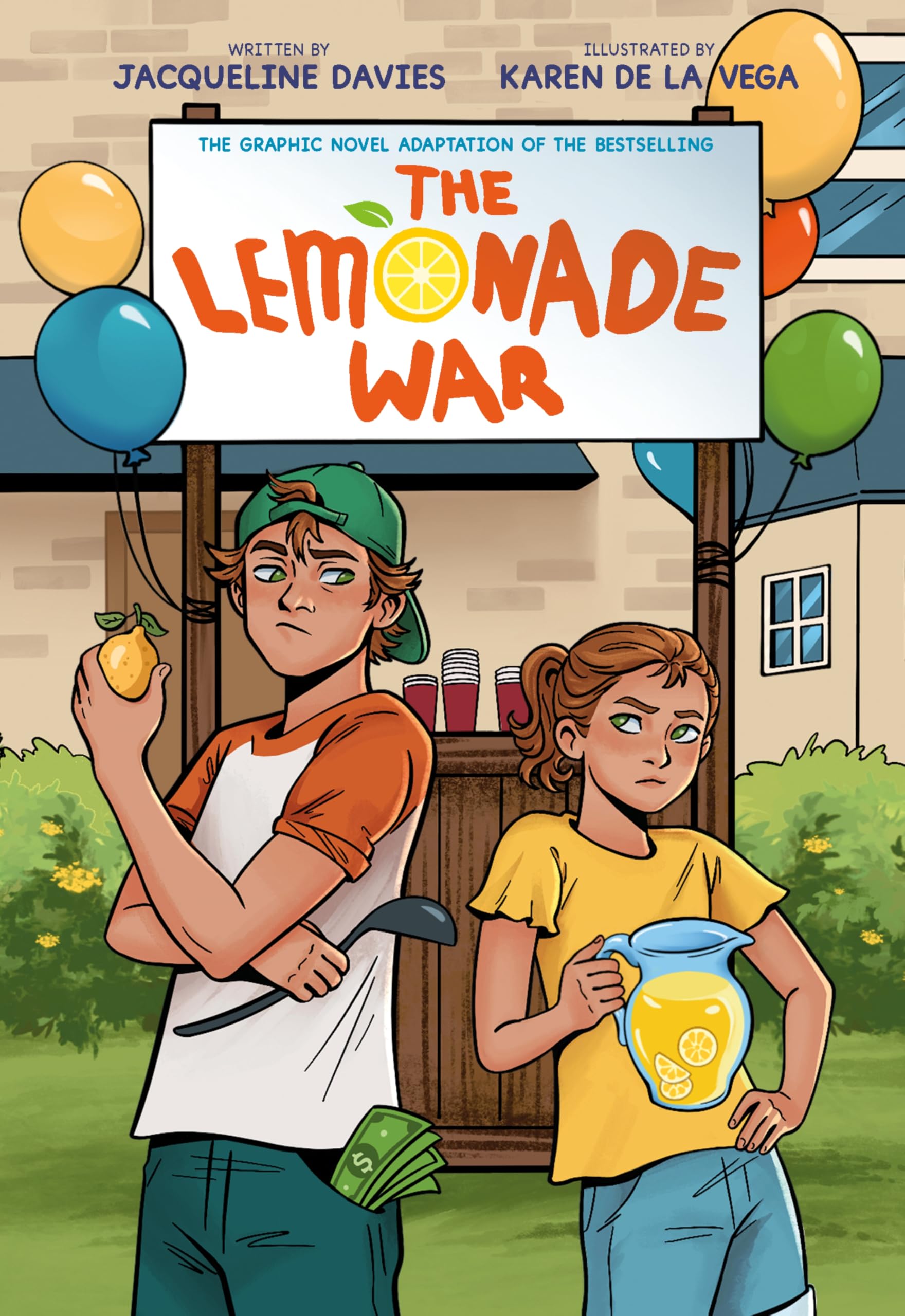 The Lemonade War Graphic Novel: A FullColor Story About Sibling Rivalry, Summer Business, and Humor for Children (Ages 812)