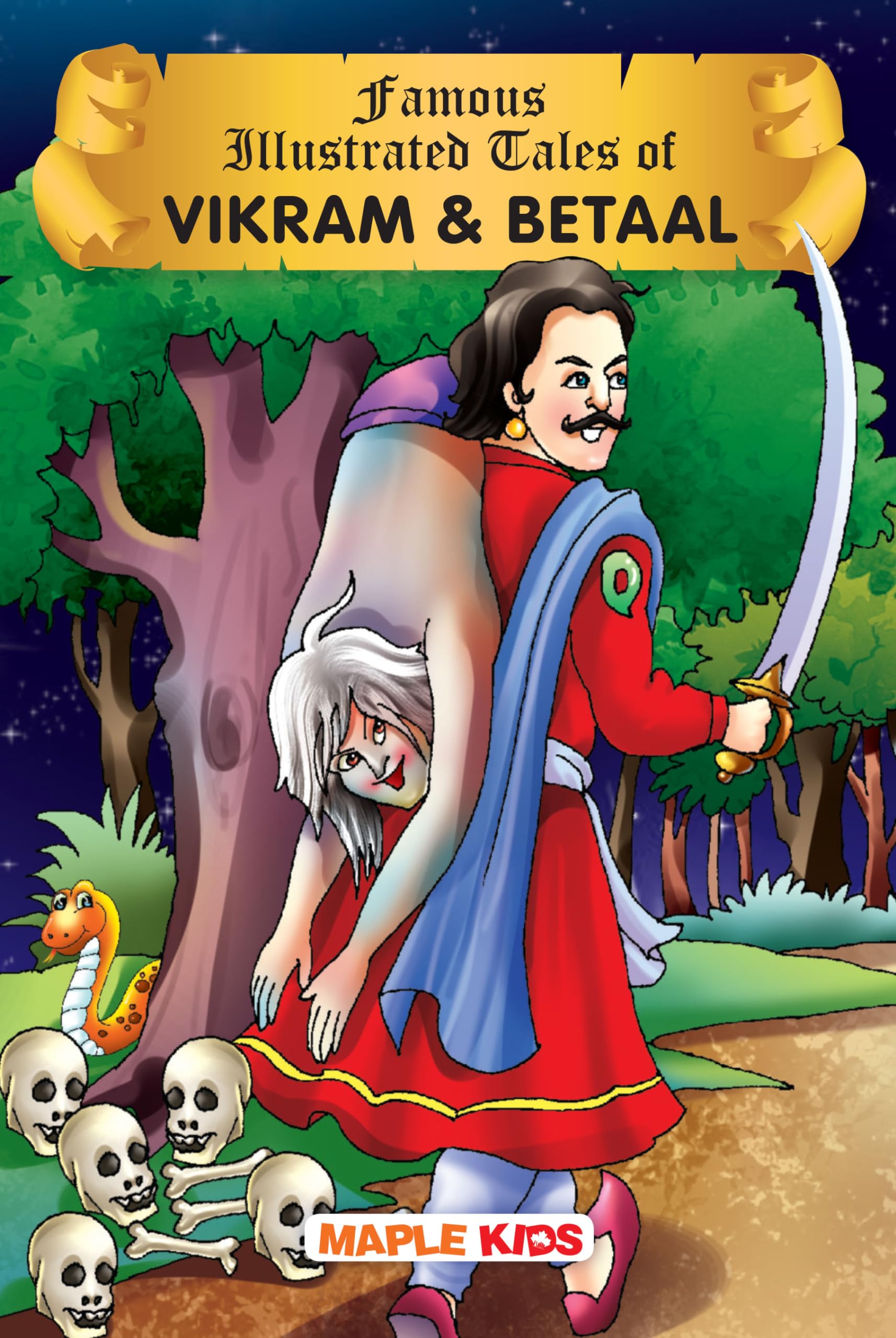 Vikram and Betaal (Illustrated)  Story Book for Children  English Short Stories  Bedtime Stories  Moral Stories  Read Aloud