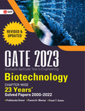 Gate 2023 : Biotechnology  23 Years Chapter Wise Solved Papers (20002022) By Dr. Prabhanshu Kumar, Dr. Pawan Kr. Maurya, Er. P