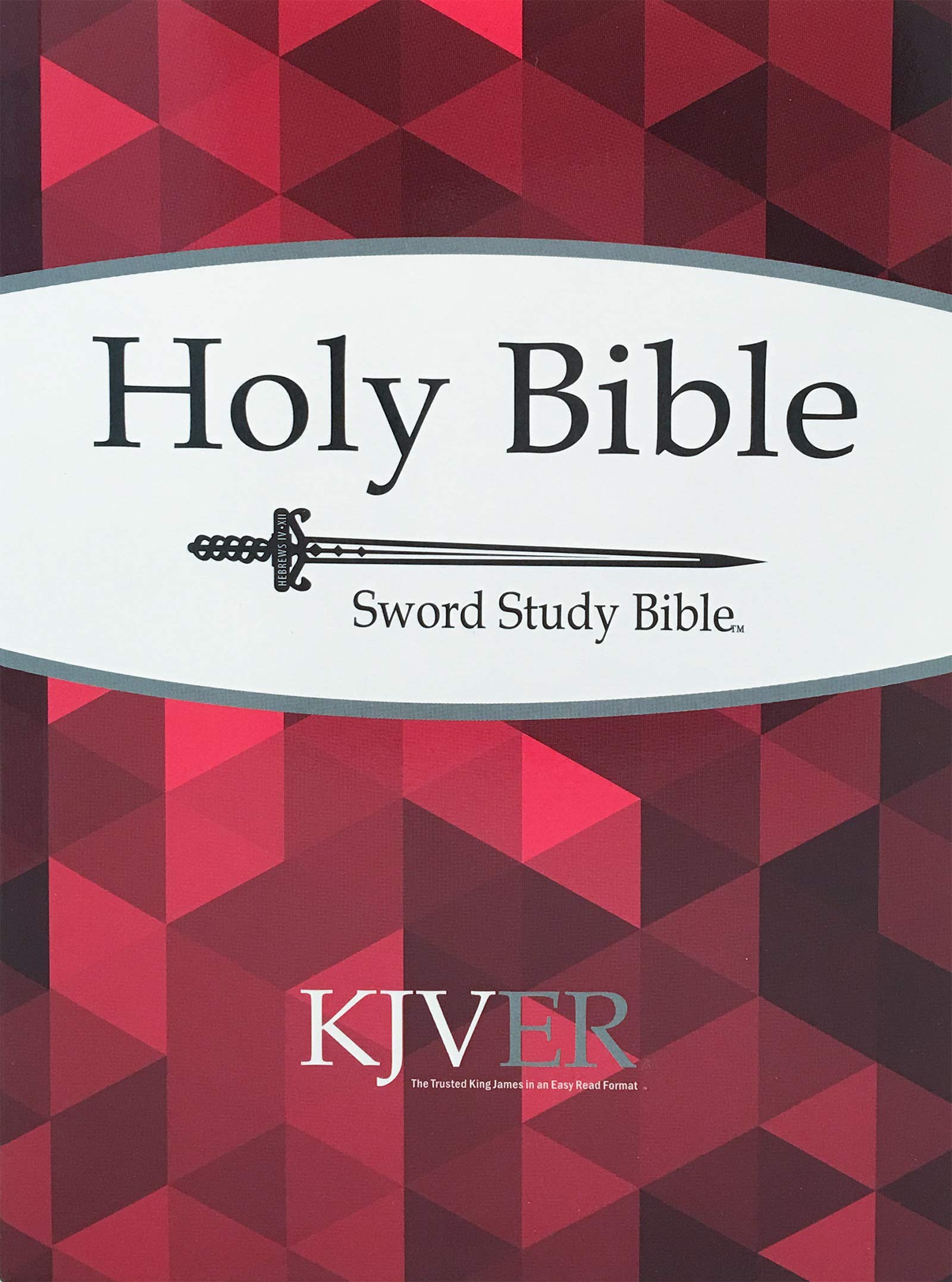 KJVER Sword Study Bible Personal Size Large Print Softcover: King James Version Easy Read