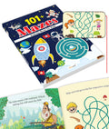 101+ Mazes Activity Book for Kids : Educational Activity book, Puzzle Workbook for Kids, Book for Preschoolers, Early learning b