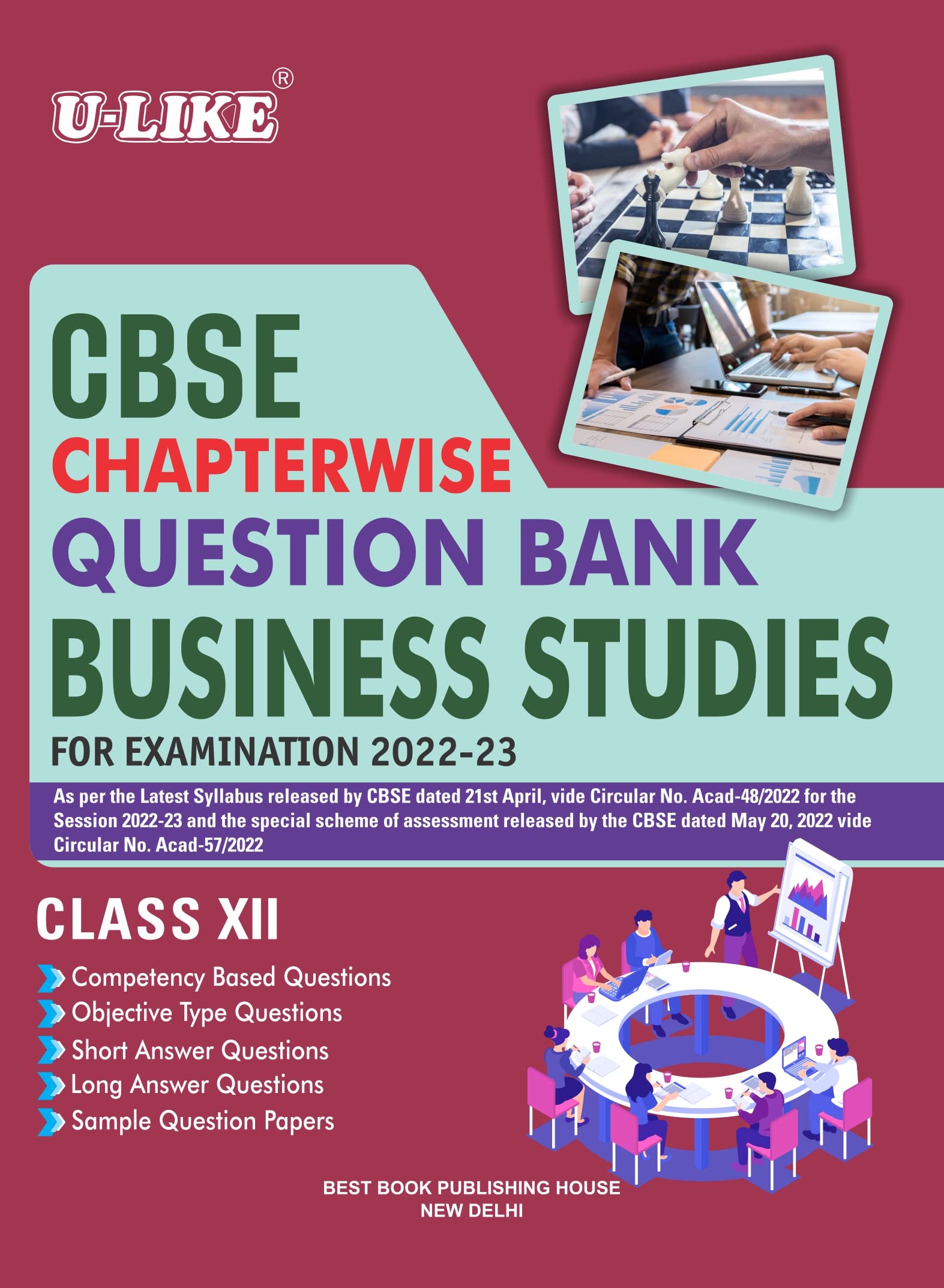 ULIKE CBSE Class 12 Chapterwise Question Bank Business Studies 202223 Exam