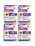 Together with CBSE Question Bank Class 10 English Language & Literature, Mathematics (Standard), Science & Social Science (Set o