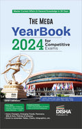 The Mega Yearbook 2024 For Competitive Exams  9Th Edition | General Knowledge, Studies & Current Affairs | Upsc, State Psc, Cue