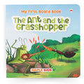 Story Book for Kids  The Ant and the Grasshopper  Illustrated Board Book for Children  Age 0  2 Years