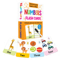 Flash Cards Numbers | 30 DoubleSided WipeClean Flash Cards for Kids with Free Pen | Learn Counting & Number Recognition | Earl