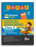 Old Edition  Disha Olympiad Champs Logical Reasoning Class 2 With ChapterWise Previous 7 Year (2018  2024) Questions 3Rd Edit