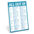 Knock Knock All Out Of Pad (Blue) (Knock Knock Pad): Pad: Blue (With Magnet)