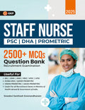 GKP Staff Nurse 2025 : PSC | DHA | Prometric | 2500+ MCQS Question Bank | 2nd Edition for Medical Entrance Exam | 20 Solved Pape