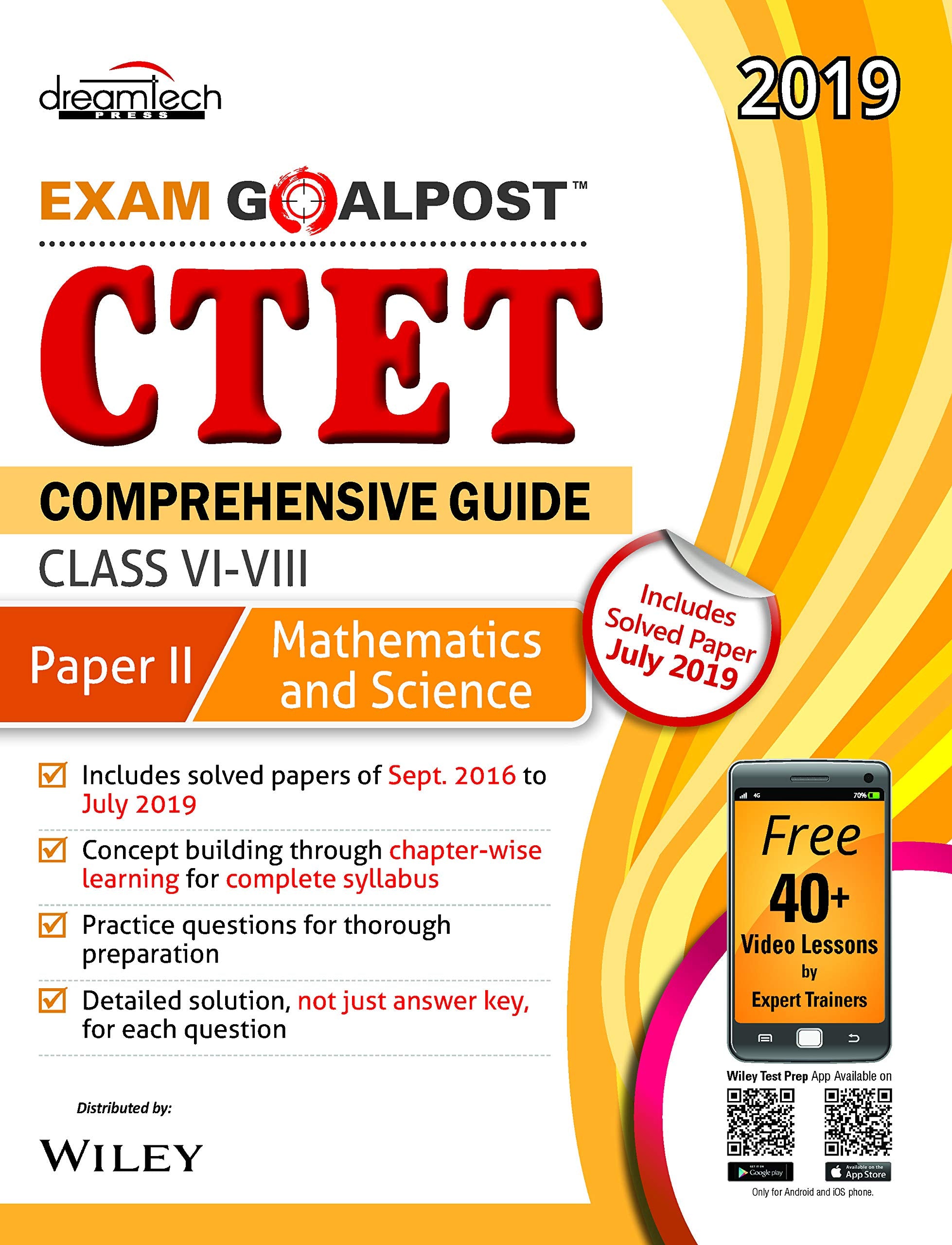 Ctet Comprehensive Guide Exam Goalpost, PaperIi, Mathematics And Science, Class ViViii, 2019