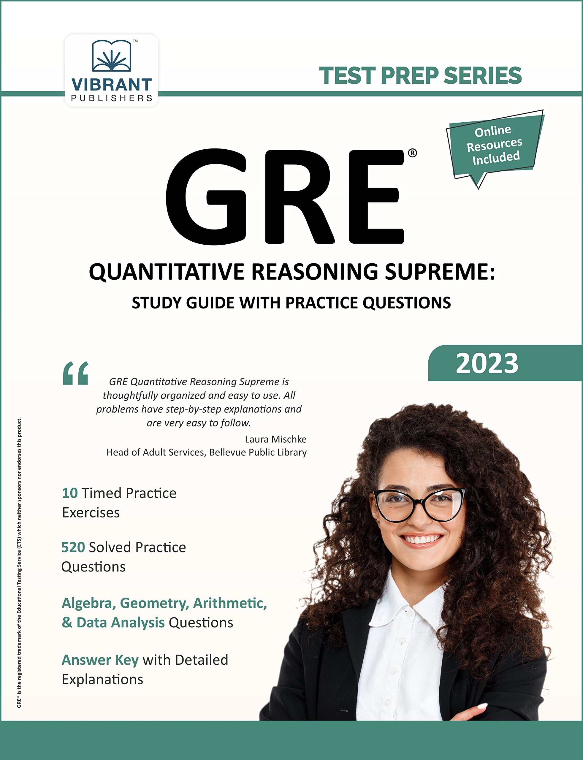 GRE Quantitative Reasoning Supreme: Study Guide with Practice Questions (Test Prep Series)