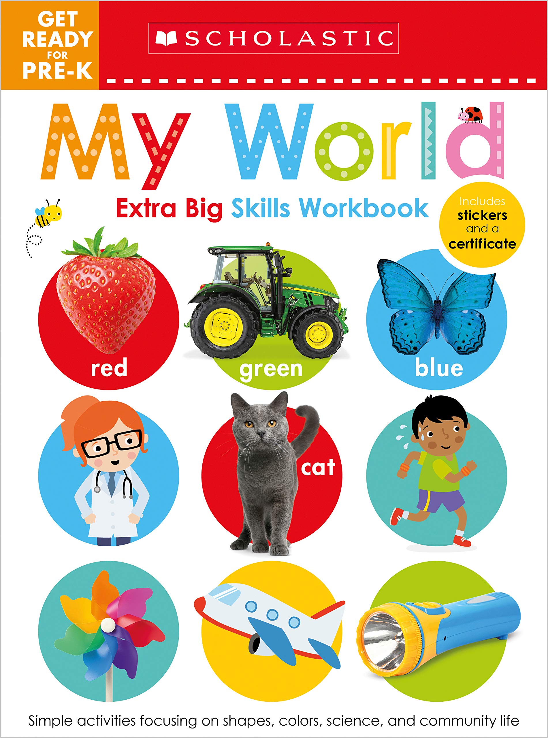 My World Get Ready for PreK Workbook: Scholastic Early Learners (Extra Big Skills Workbook)