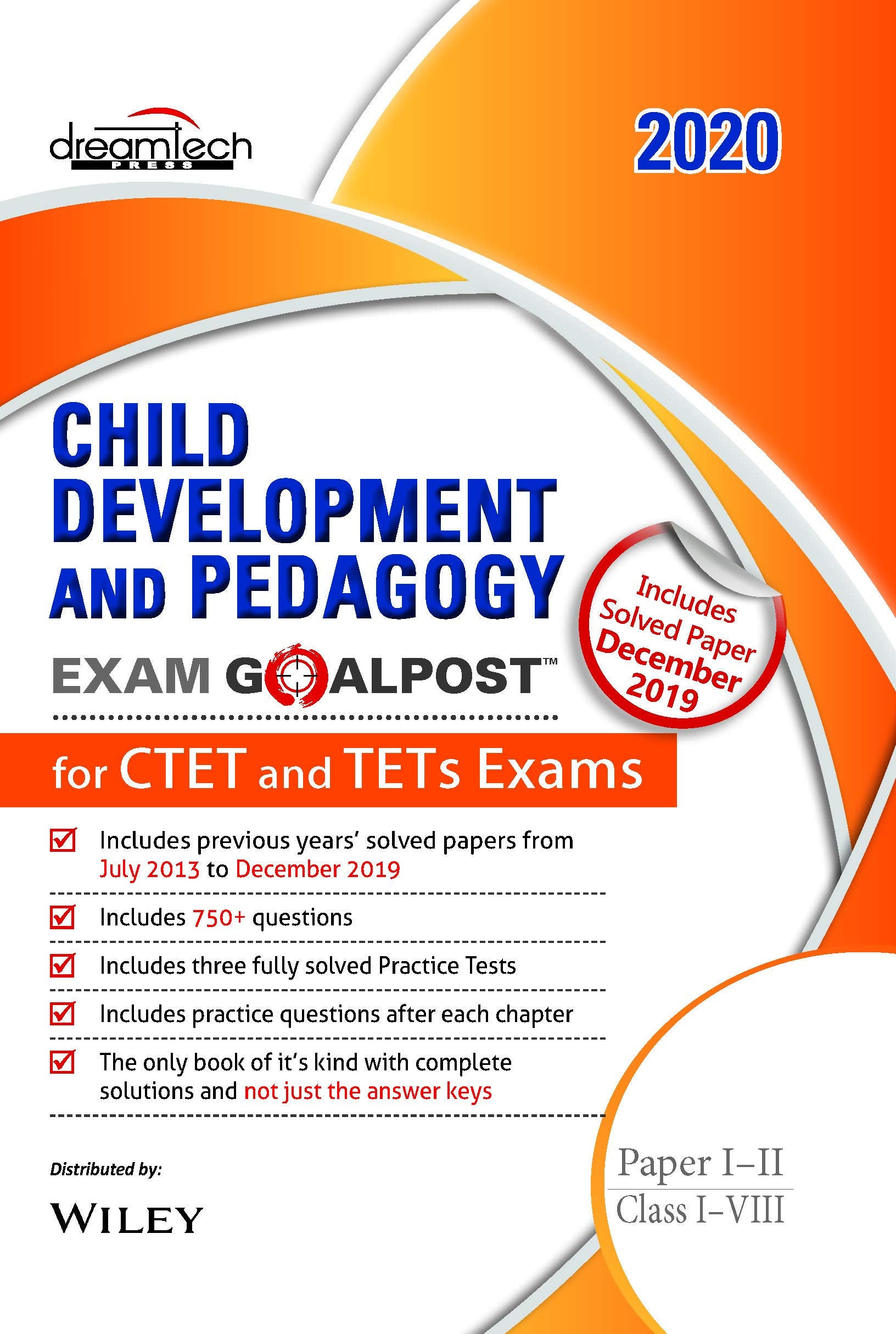Child Development And Pedagogy Exam Goalpost For Ctet And Tets Exams, Paper IIi, Class IViii, 2020