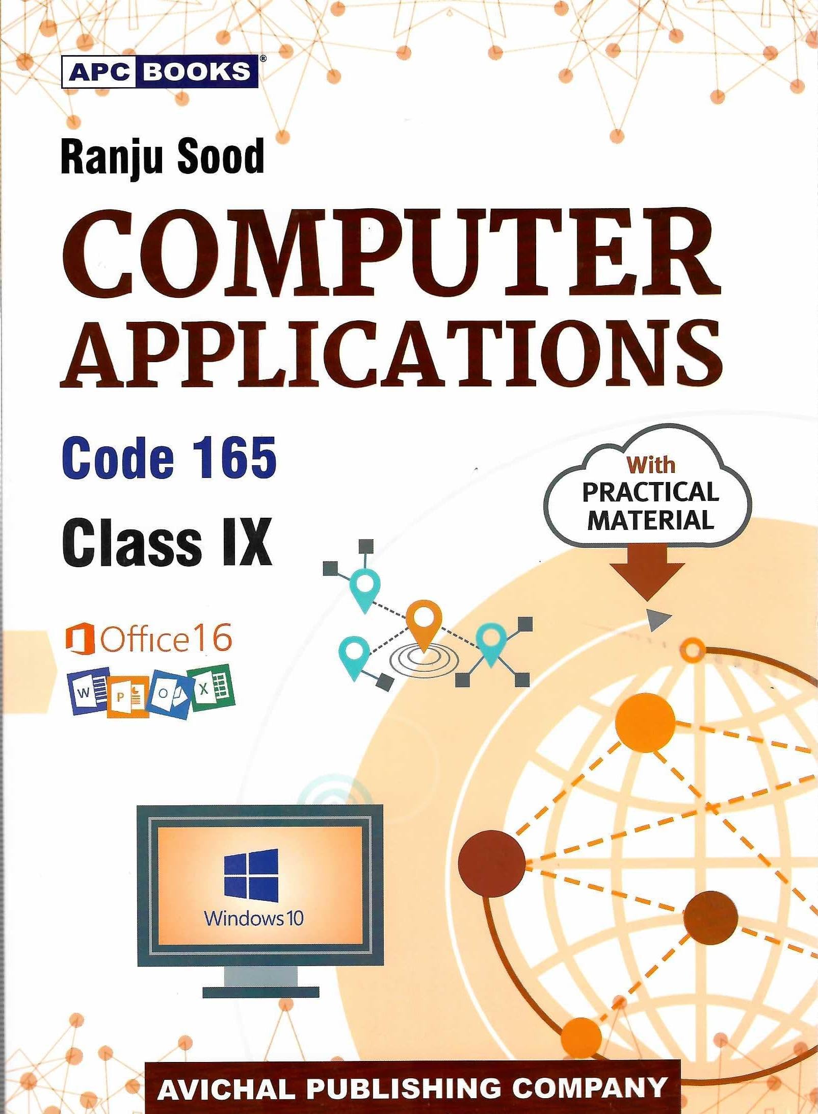 Computer Applications ClassIx (Code 165) (202425)