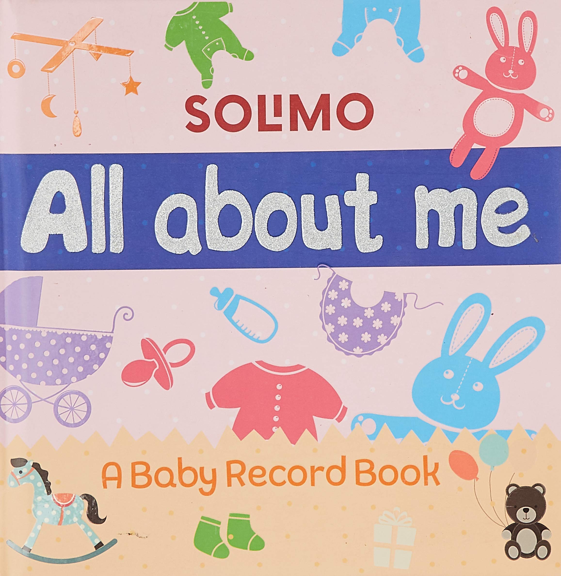 Amazon Brand  Solimo All About Me  Baby Record Book