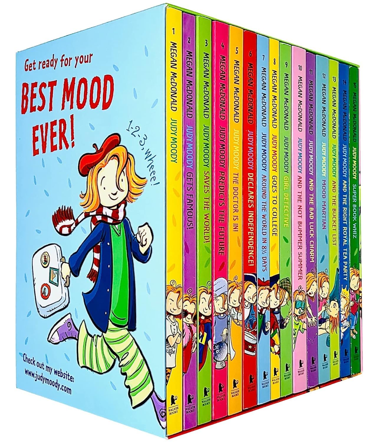 Judy Moody 15 Books Collection Box Set By Megan McDonald(115 Books)(Judy Moody, Get Famous!, Saves The World!, Predicts The Fut