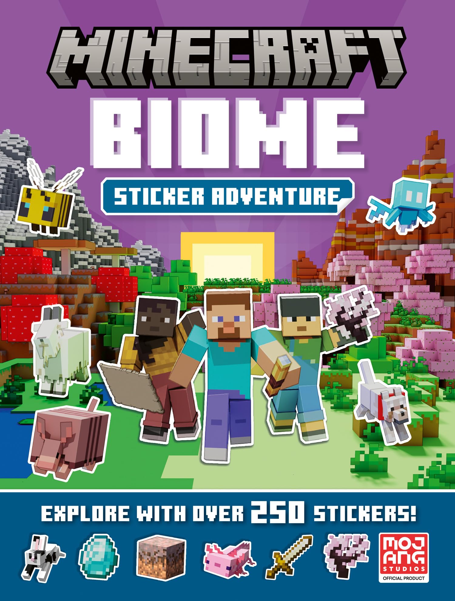 Minecraft Biome Adventure Sticker Book: Explore The World Of Minecraft In A BrandNew Official Sticker Activity Book For Kids Wh