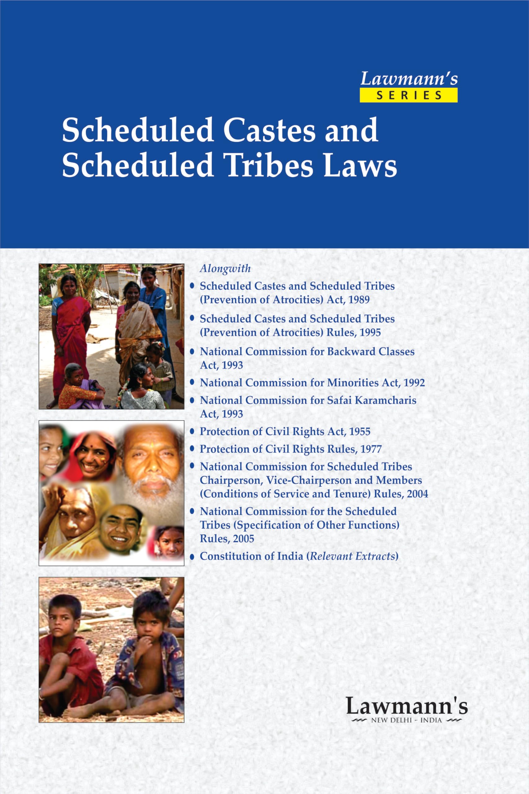 Lawmanns Scheduled Caste and Scheduled Tribes Laws with SCST Act and Rules | Bare Act with Comments