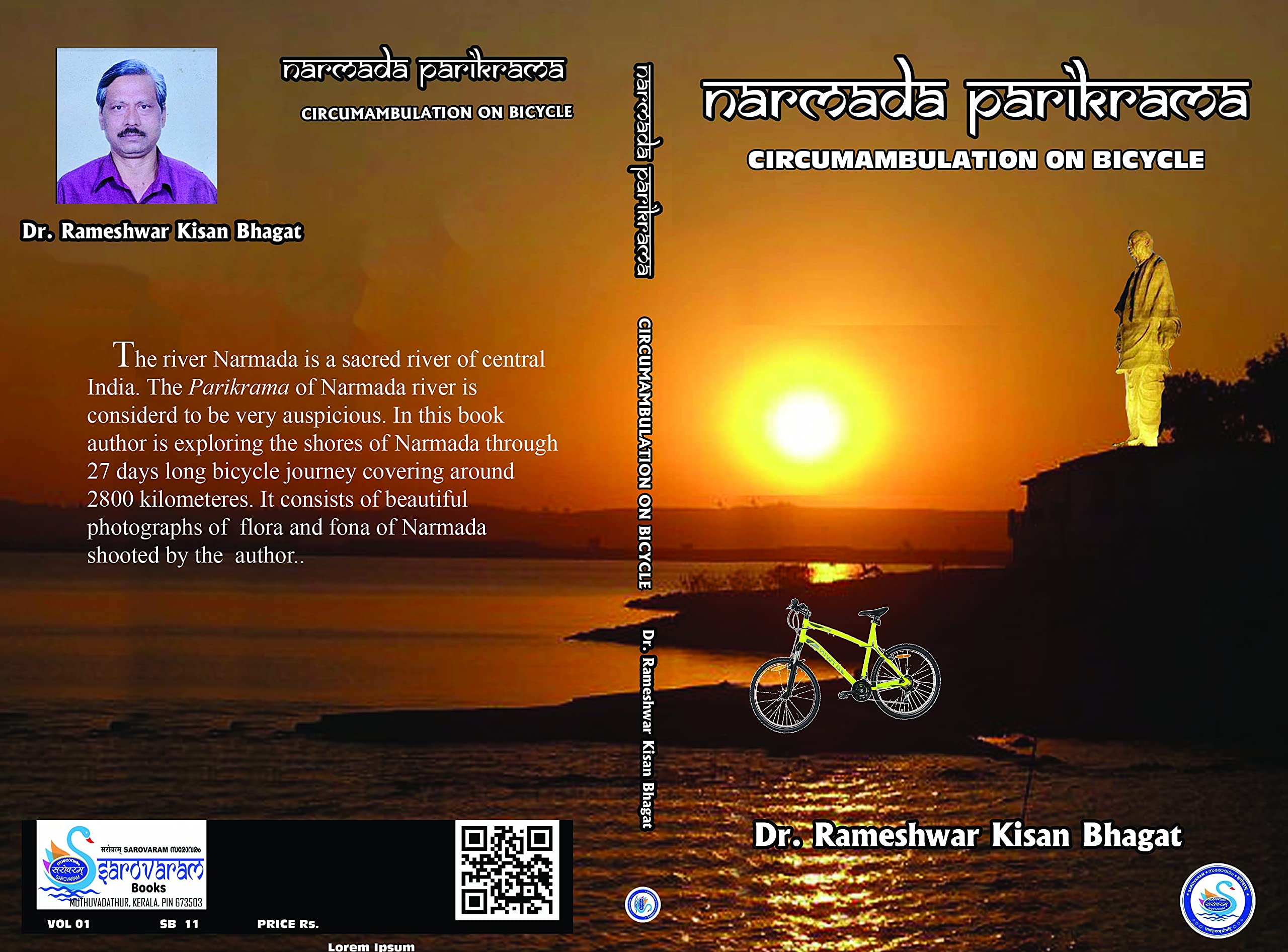 NARMADA PARIKRAMA (CIRCUMAMBULATION) ON BICYCLE.