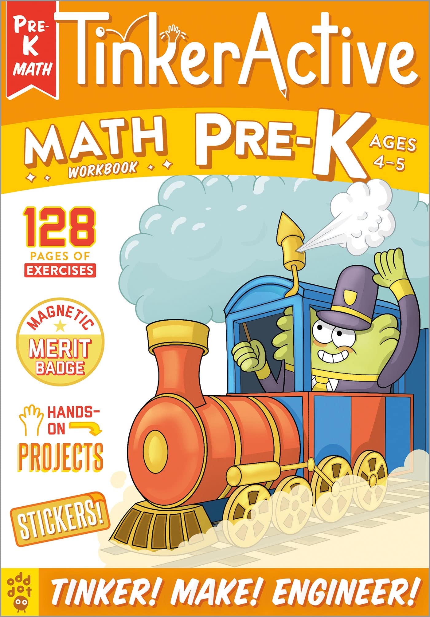 TinkerActive Workbooks: PreK Math