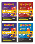 Old Edition  Disha Combo Class 2 (Set Of 4 Books) Olympiad Champs Science, Mathematics, English & Logical Reasoning With Chapte