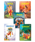 My First Mythology Tale (Illustrated) (Set of 5 Books) (Hindi)  Mahabharata, Krishna, Hanuman, Ganesha, Ramayana  Story Book f