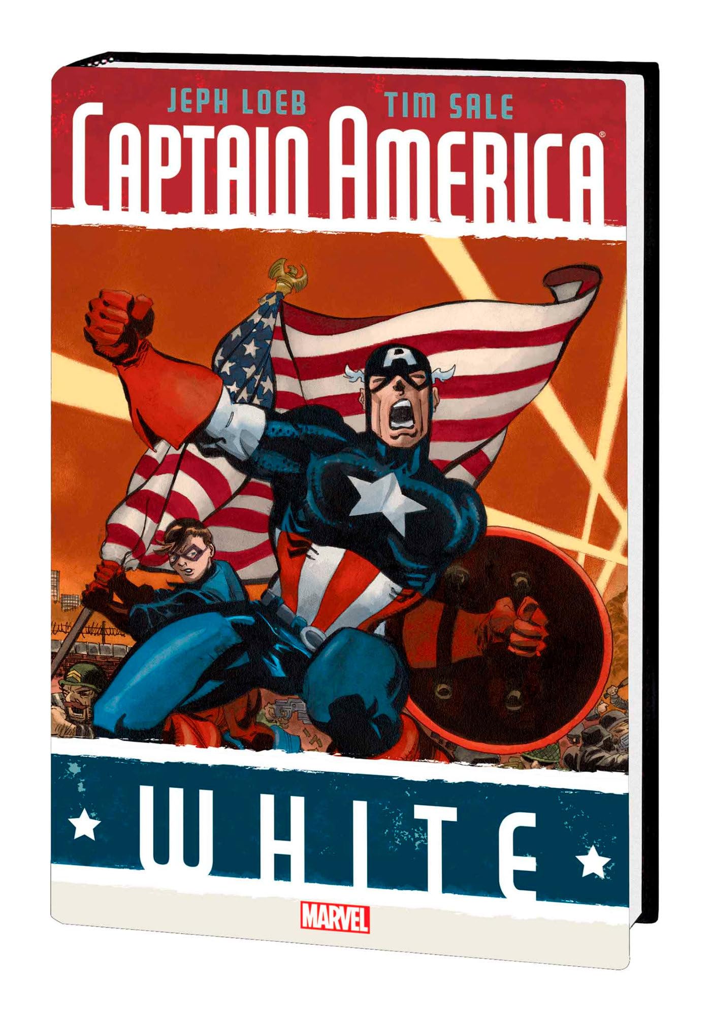JEPH LOEB & TIM SALE: CAPTAIN AMERICA GALLERY EDITION (CAPTAIN AMERICA: WHITE)