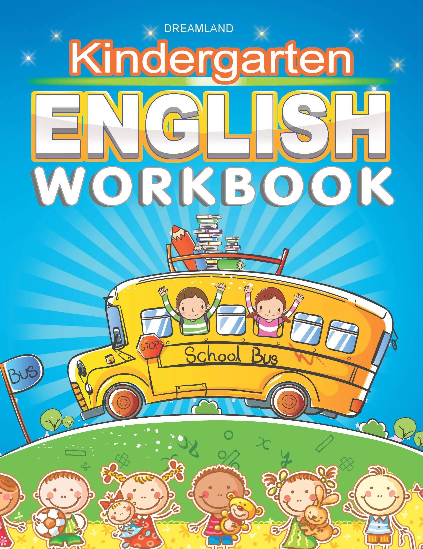 Kindergarten English Work Book for Kids Ages 25  Fun Early Learning Activities for Reading, Writing, Vocabulary & PictureWord