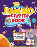 Jumbo Activity Book for Children Age 5 years & above Brain BoosterMaze ActivitiesSpot the Differences Word SearchCopy Colouring