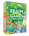 Activity Book : Brain Games Activity Book Level 1 (Set of 7 Books)