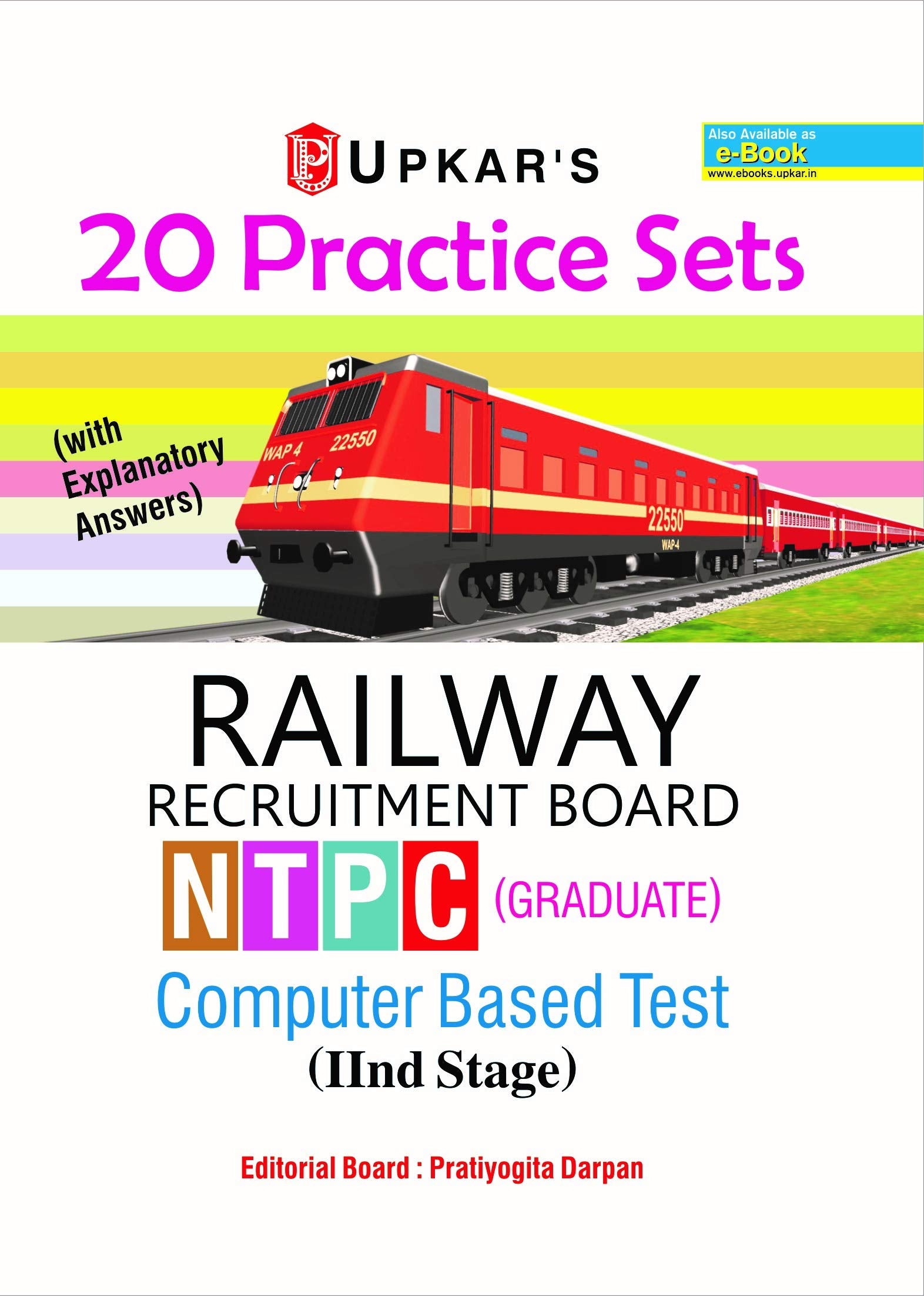 20 Practice Sets Railway Recruitment Board Ntpc (Graduate) Cbt (Iind Stage)