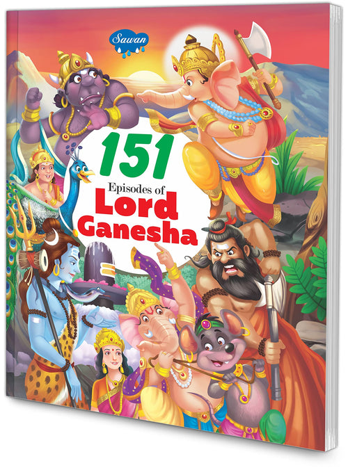 151 Episodes of Lord Ganesha [Paperback] Sawan; Manoj Publications Editorial Board and Sahil Gupta