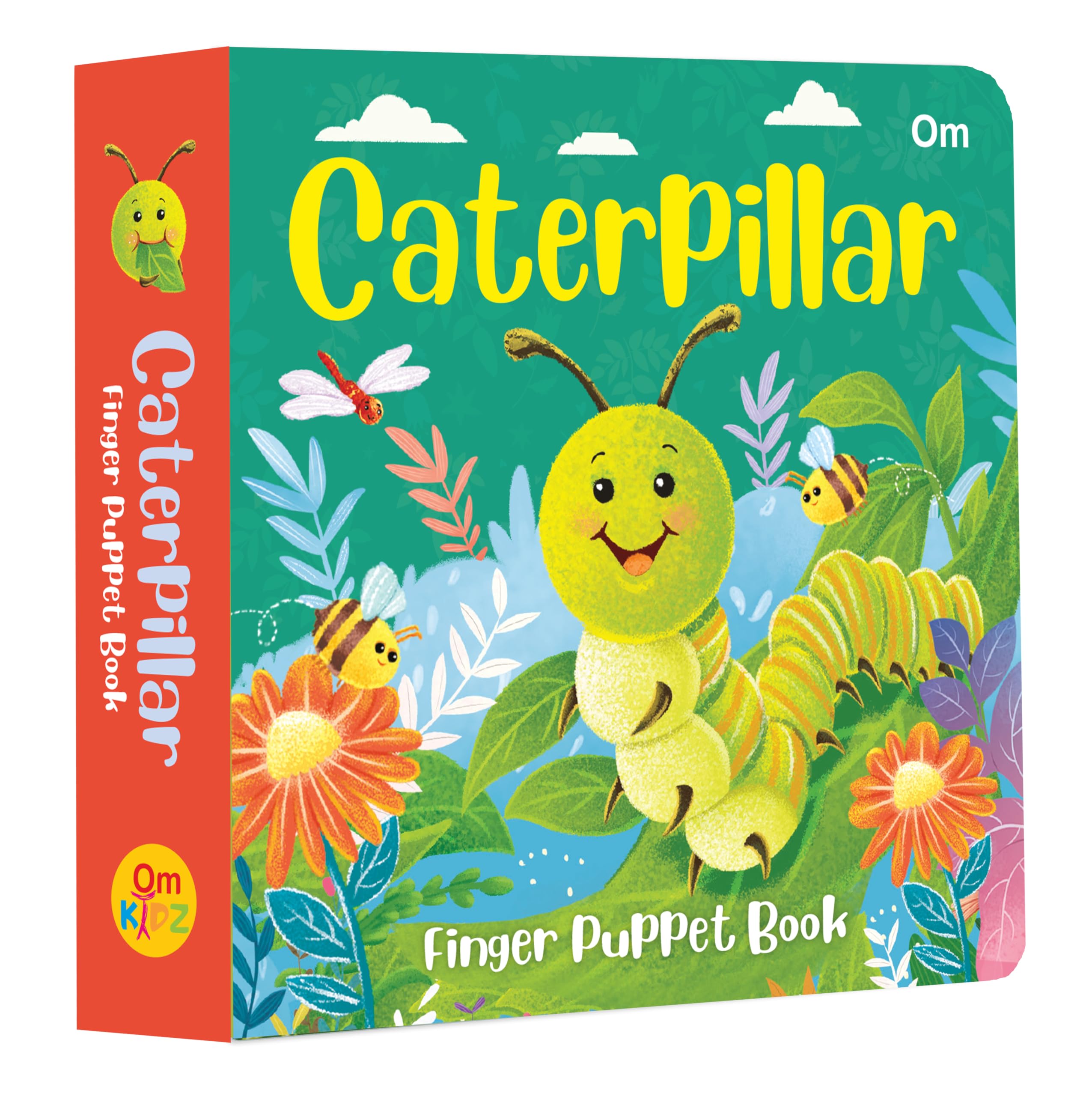 Caterpillar Finger Puppet Book  Fun Activities Board books for Kids  Picture Book