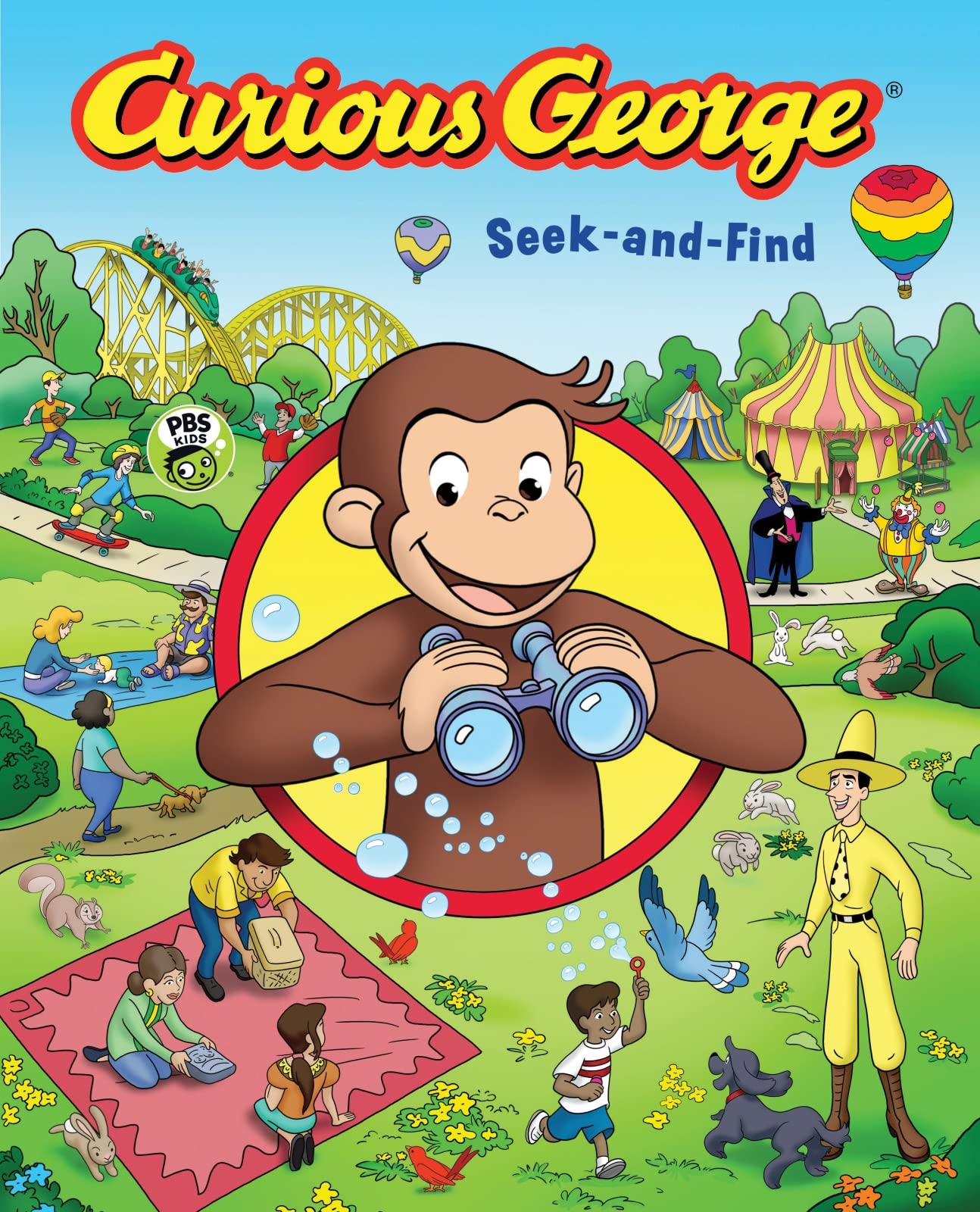 Curious George SeekandFind (CGTV): A Delightful Treasure Hunt Featuring Everyones Favorite Curious Monkey