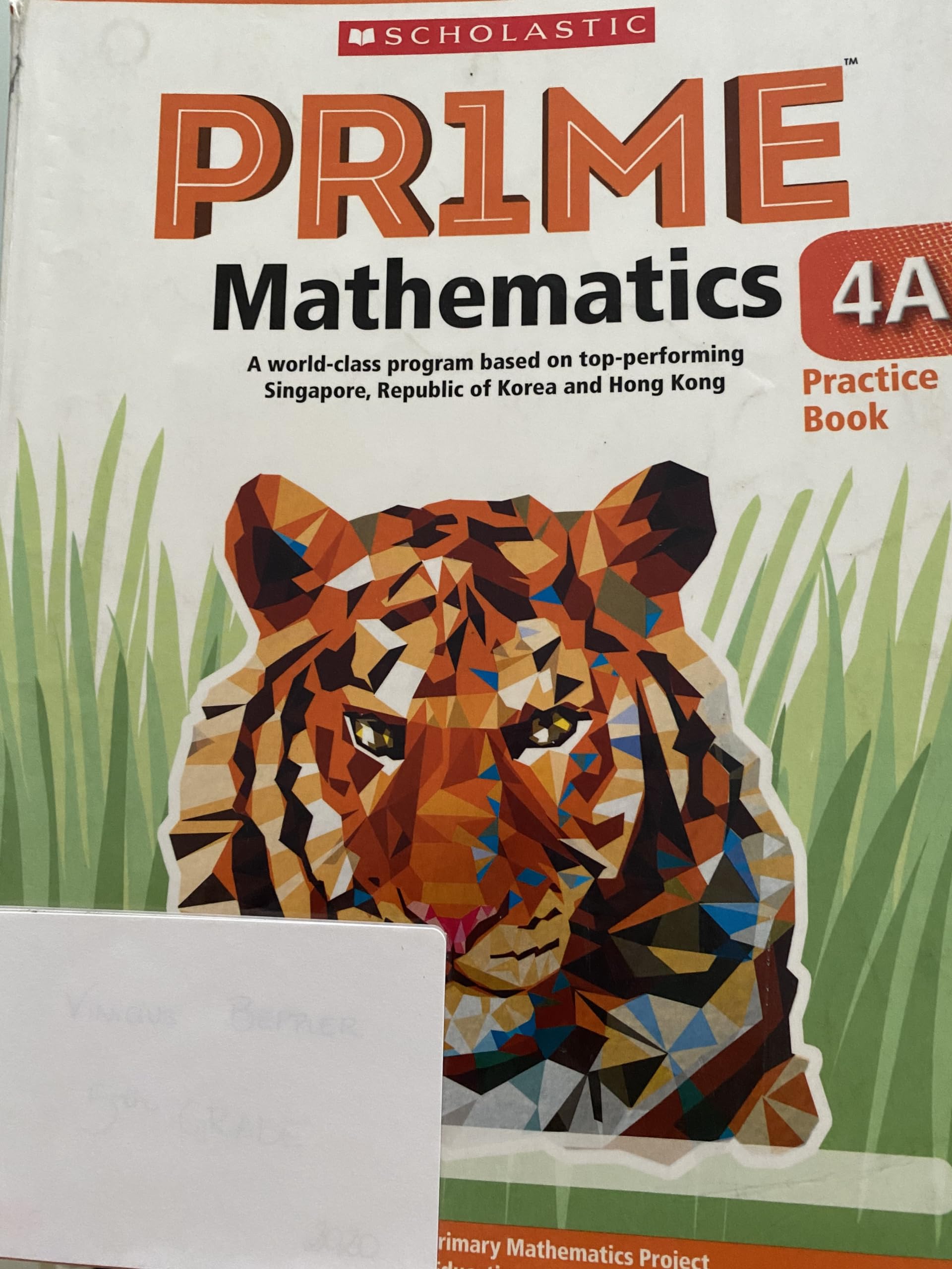 Prime Mathematics Practice Book 4a