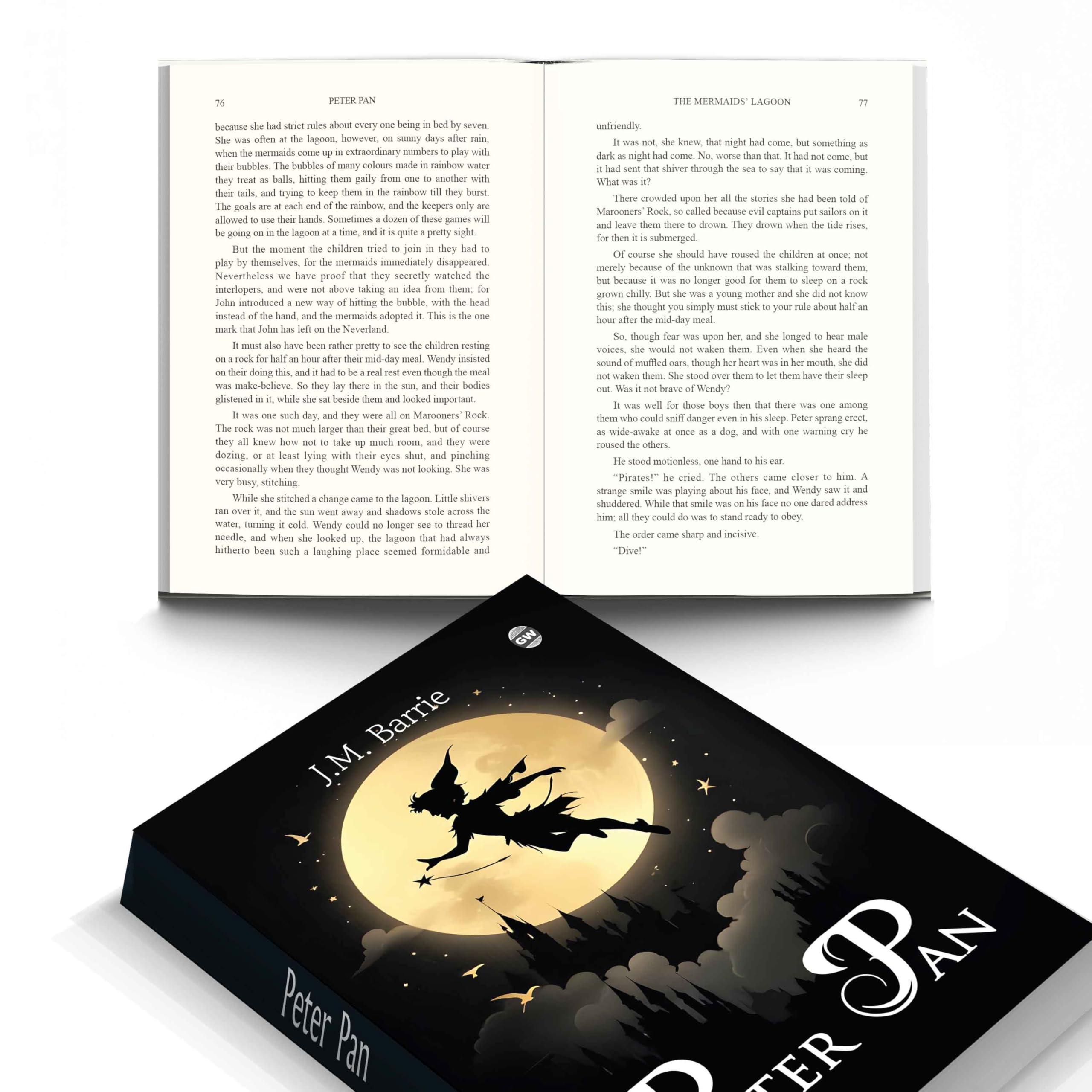 Peter Pan (Paperback) : Iconic Fantasy Classic, Famous Childrens Adventure, Timeless Story of Magic and Wonder, MustRead World 