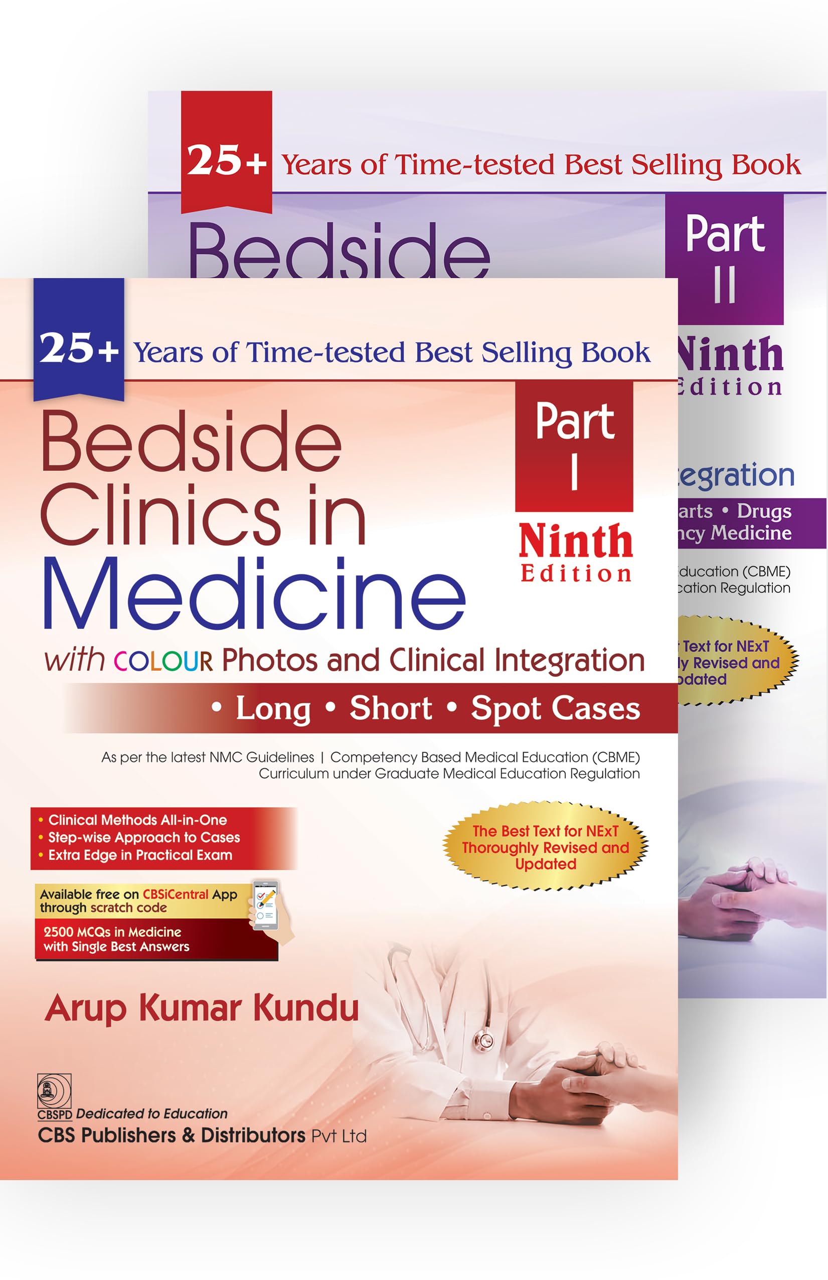 KunduS Bedside Clinics In Medicine  Part I And Ii, Arup Kumar Kundu Latest Edition