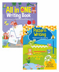 All in one  Alphabet, Varnmala and Numbers, Pattern Writing  Pencil Control (Set of 2 books)  Early Learning for Kids  Activ