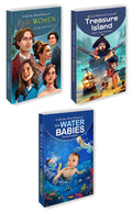 3 All Time Great Classics (Little Women, Treasure Island, The Water Babies)