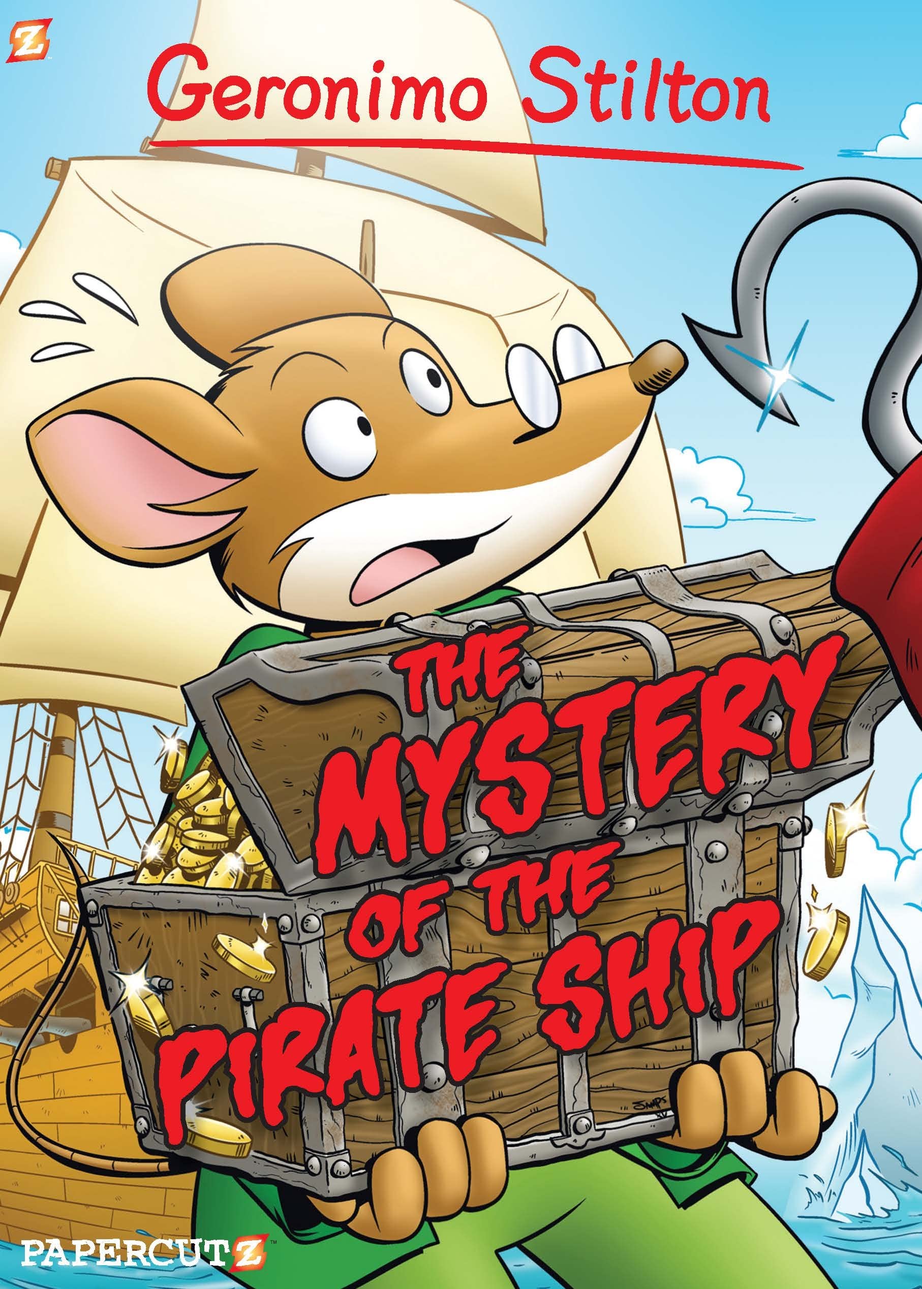 Geronimo Stilton Graphic Novels #17: The Mystery of the Pirate Ship (17)