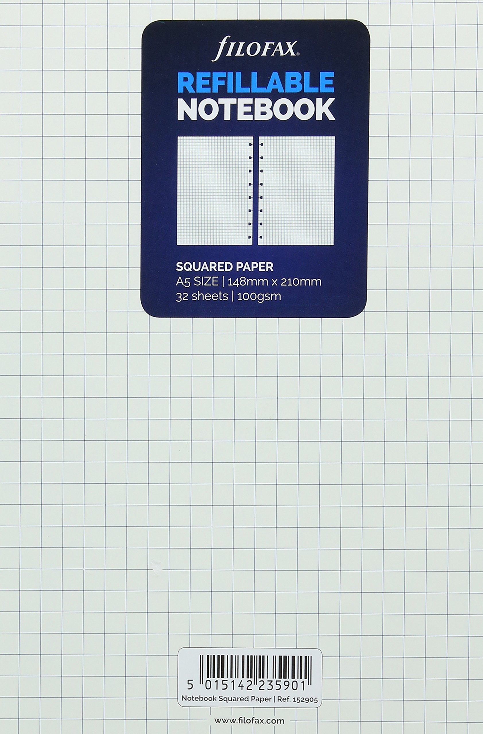 Filofax A5 Notebook Refill  Squared Paper White: How Good Are Those Numbers?