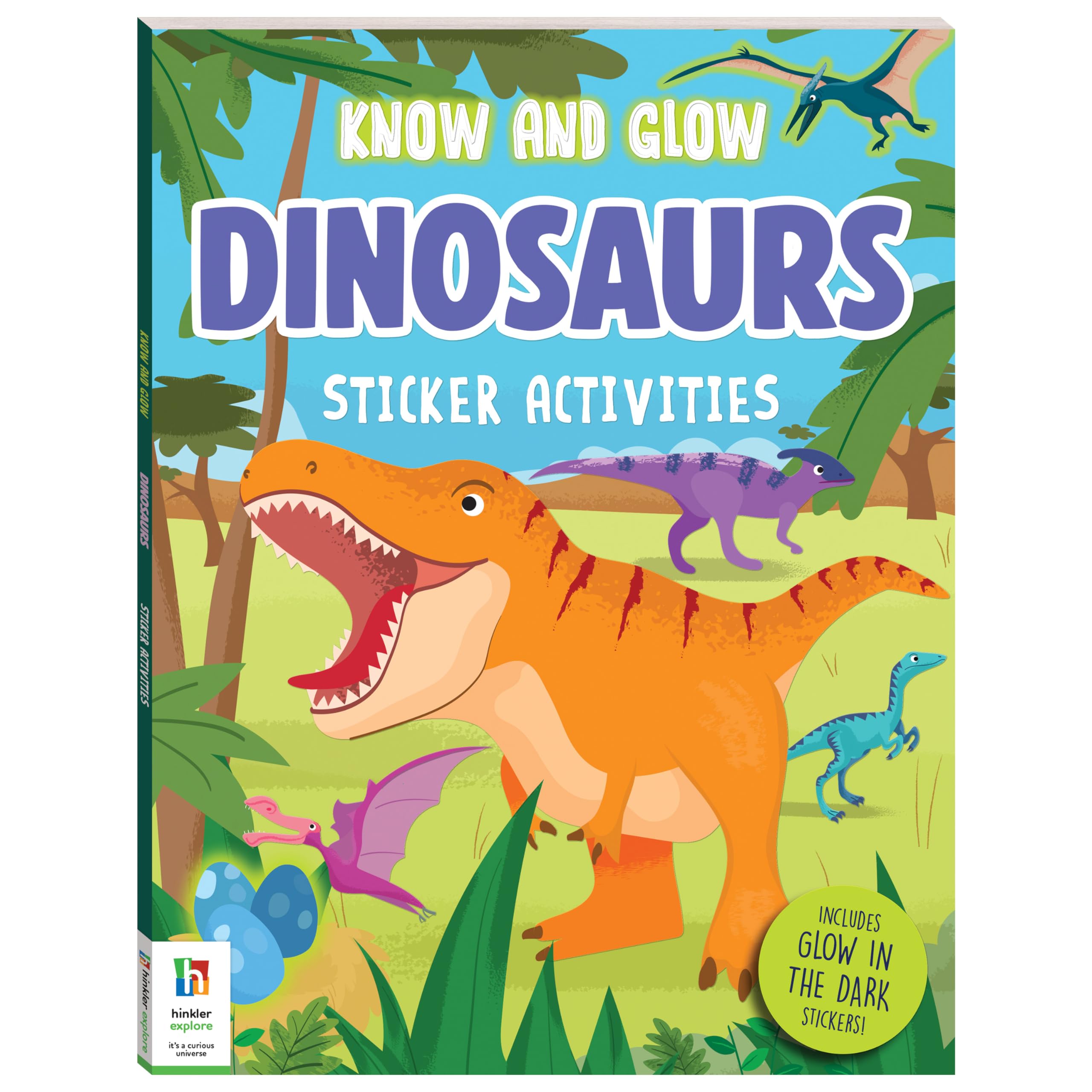 Know And Glow Dinosaurs Sticker Activities