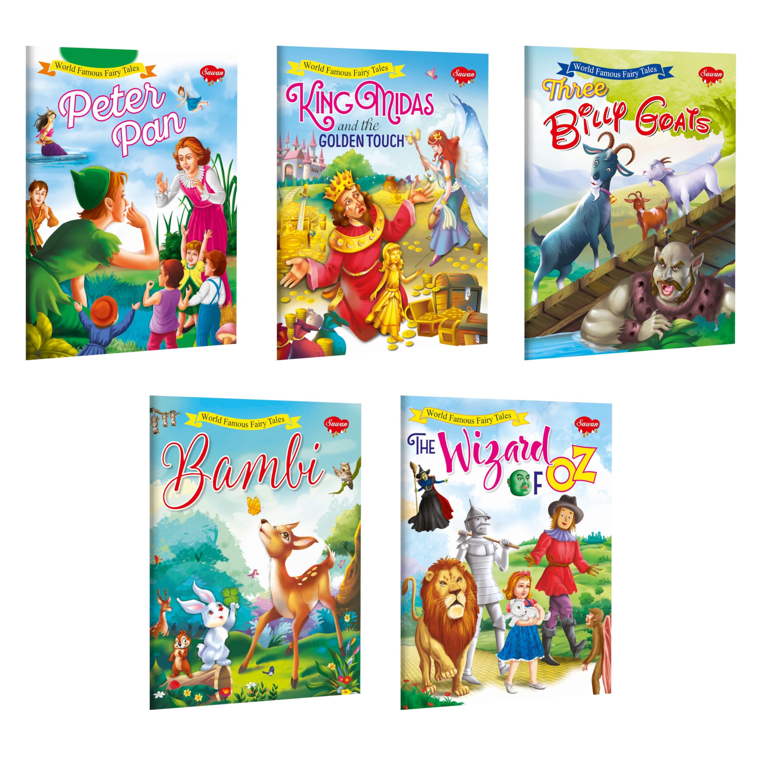 World Famous Fairy Tales | Pack Of 5 Books: Vol. 2