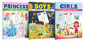 Princess, Boys and Girl  Creative Copy to Colour book : Easy Coloring Book for Young Learners, Toddlers Coloring Book, Copy to 