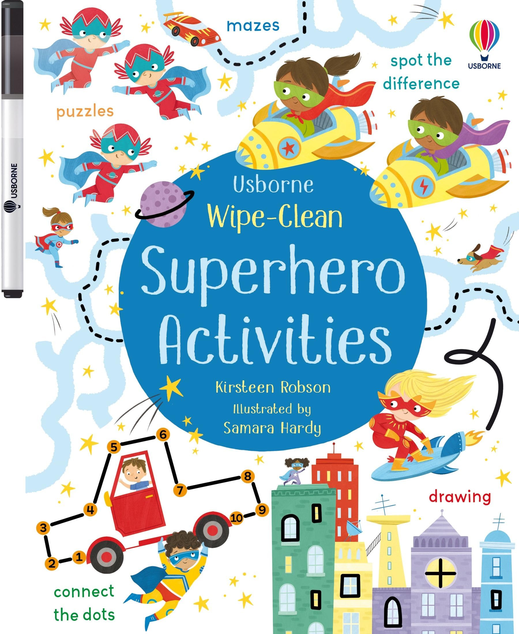 WipeClean Superhero Activities (Wipeclean Activities): 1