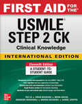 FIRST AID FOR THE USMLE STEP 2 CK 11E