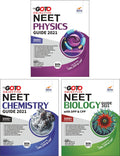 Crack Go To Objective Neet 2021 Physics, Chemistry & Biology (Set Of 3 Books) 8Th Edition