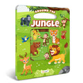 Around the Jungle Window Cut Board Book : Toddler Learning Book, Picture Book for Children, Die Cut Board Book, Educational boar