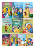 Fairy Tales (Set of 10 Story Books for Little Kids) (Illustrated)  Aladin, Cinderella, Little Mermaid, Sleeping Beauty, Snow Wh